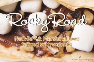 Rocky Road Crepe This Summer by Crepe Delicious