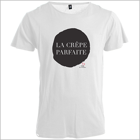 Printed T-Shirt - La Crêpe Parfaite - Crepe Delicious